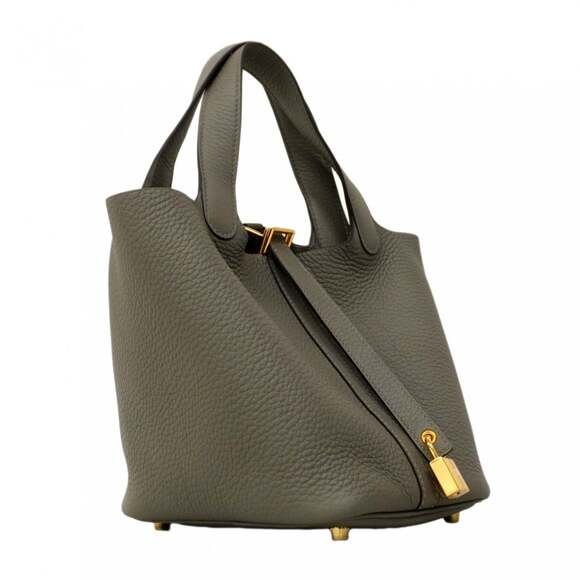 Hermes Picotin Lock PM handbag, Taurillon Clemence leather, Grimayer finish, ... - Picture 2 of 8